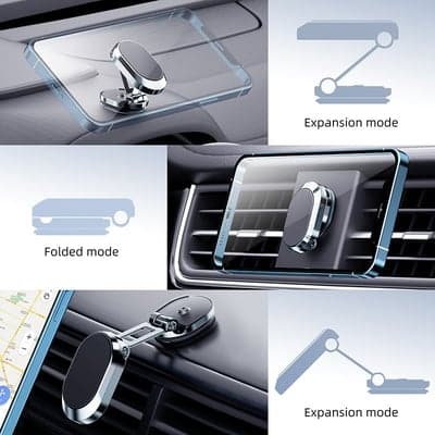 Magnetic Car Phone Stand| Klein, sterk en probleemloos voor mobiele navigatie