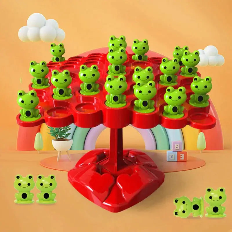 Kikkerboom| Spelenderwijs leren tellen - Balansspel
